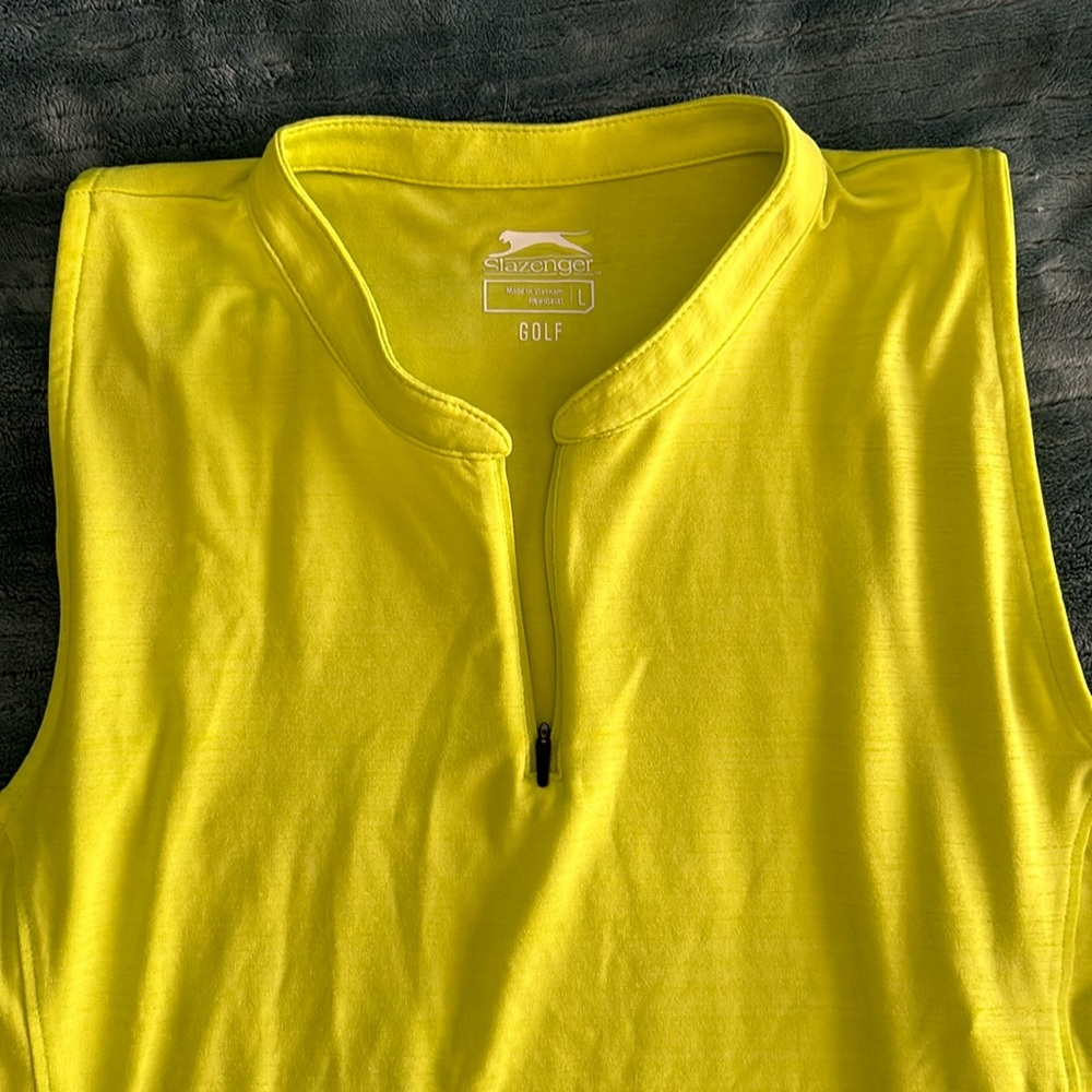 Slazenger golf shirt.